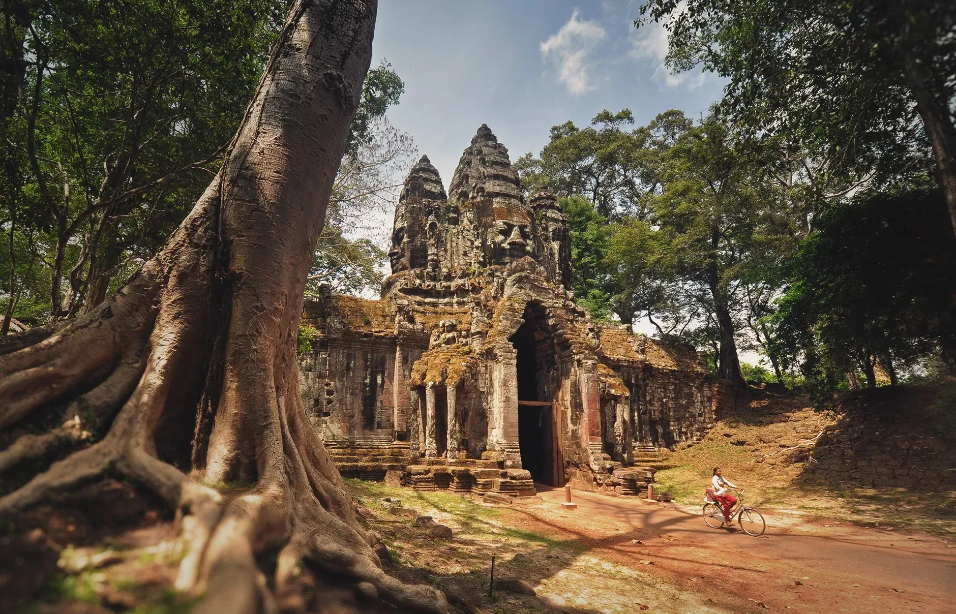 A street in Siem Reap, Cambodia